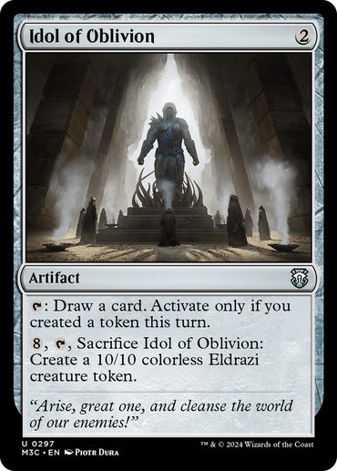 Idol of Oblivion (Ripple Foil) [Modern Horizons 3 Commander] 