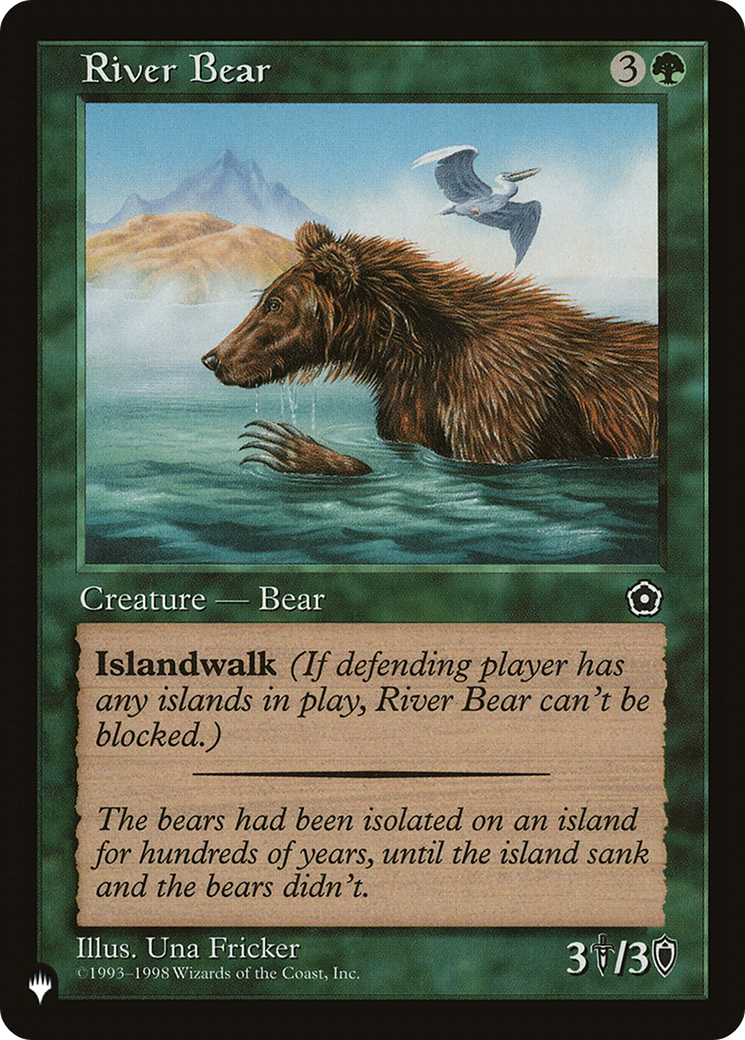 River Bear [The List Reprints] 