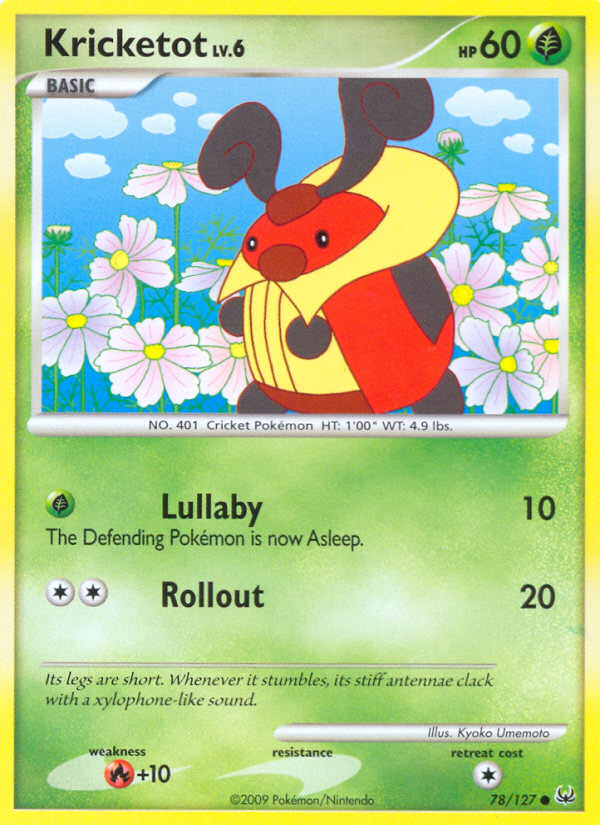 Kricketot (78/127) [Platinum: Base Set] 