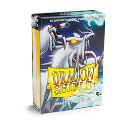 Dragon Shield: Japanese Size 60ct Sleeves - White (Matte) 