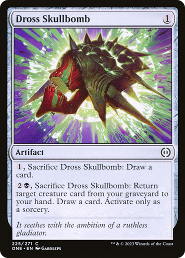 Dross Skullbomb [Phyrexia: All Will Be One] 