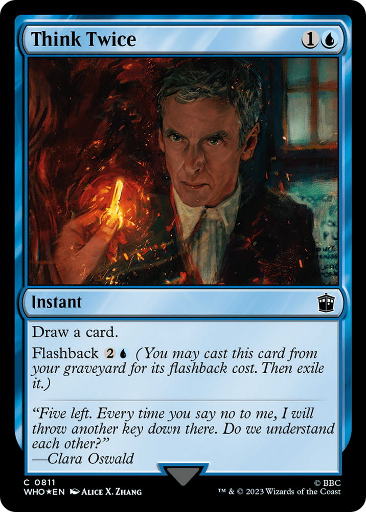 Think Twice (Surge Foil) [Doctor Who] 