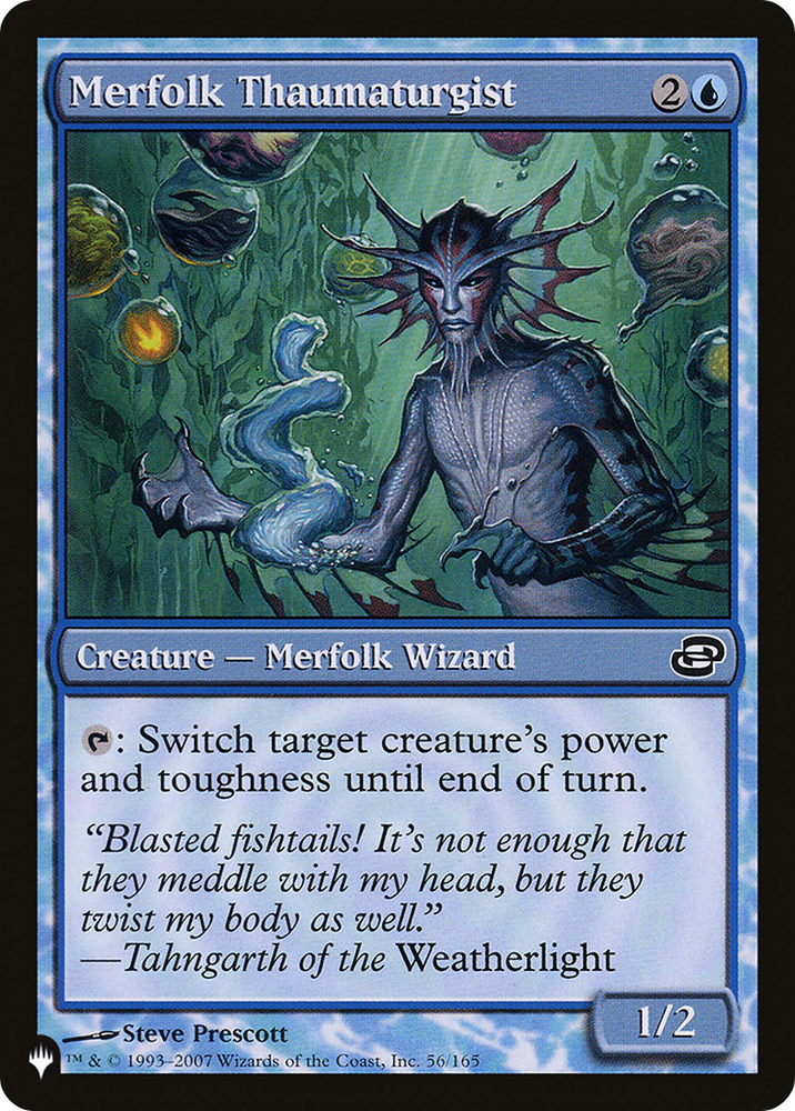 Merfolk Thaumaturgist [The List Reprints] 