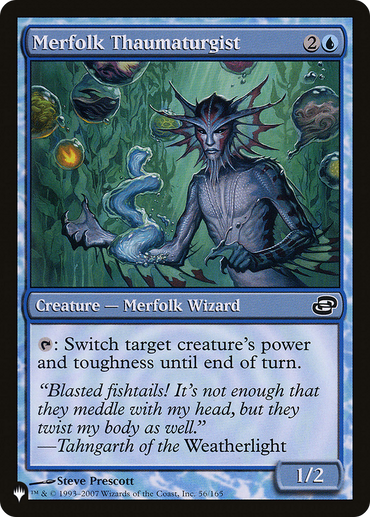 Merfolk Thaumaturgist [The List Reprints] 