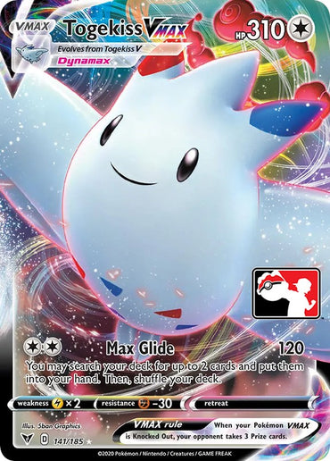 Togekiss VMAX (141/185) [Prize Pack Series One] 