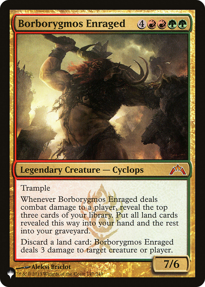 Borborygmos Enraged [The List] 