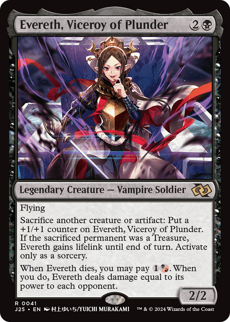 Evereth, Viceroy of Plunder (Anime) [Foundations Jumpstart] 