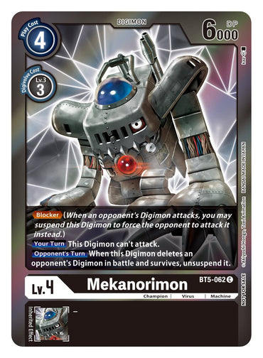 Mekanorimon [BT5-062] (Event Pack 2) [Battle of Omni] 