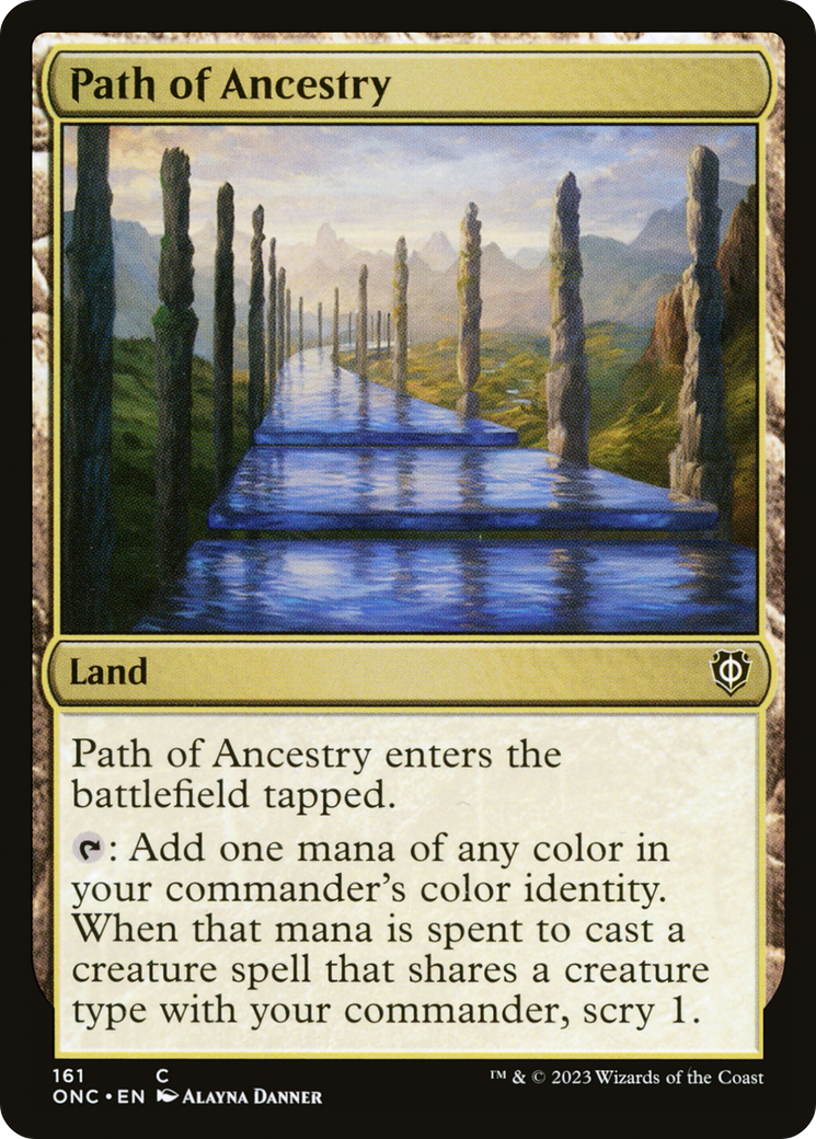 Path of Ancestry [Phyrexia: All Will Be One Commander] 