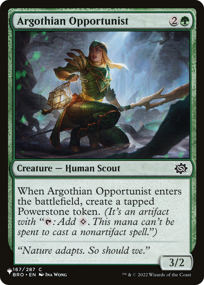 Argothian Opportunist [The List Reprints] 