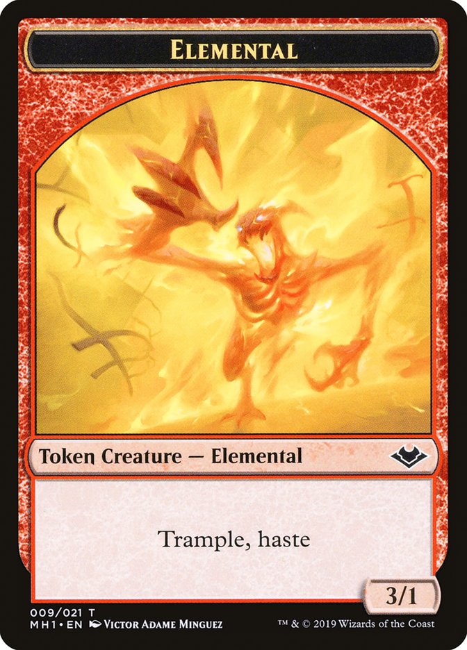 Elemental Token (009/021) [Modern Horizons Tokens] 