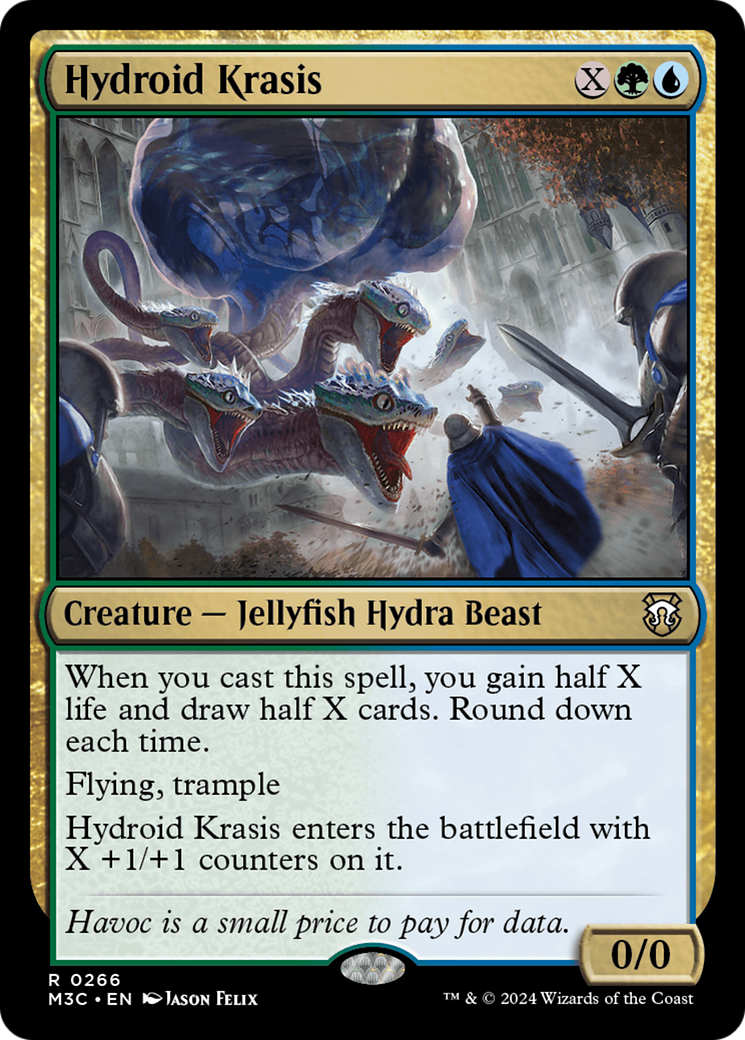 Hydroid Krasis (Ripple Foil) [Modern Horizons 3 Commander] 