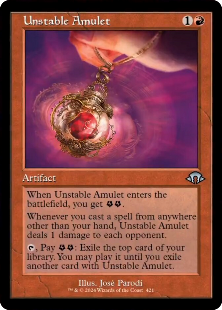 Unstable Amulet (Retro) [Modern Horizons 3] 