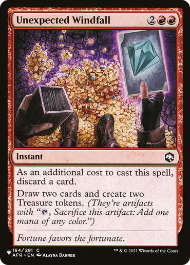 Unexpected Windfall [The List Reprints] 