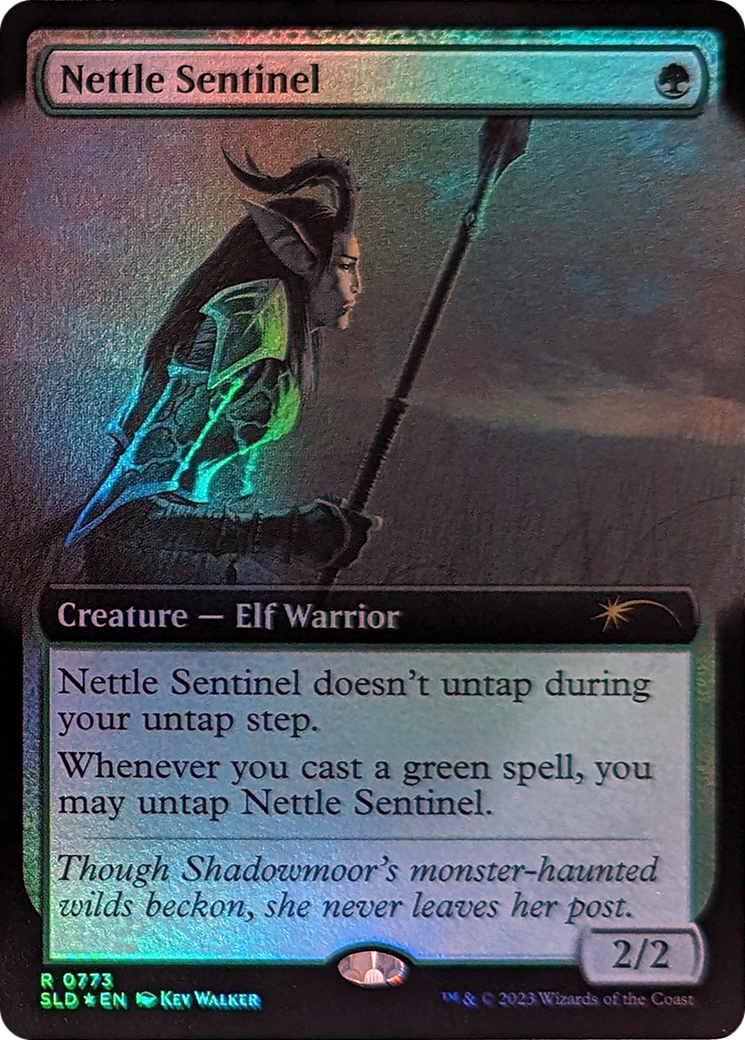 Nettle Sentinel (Extended Art) [Secret Lair Drop Series] 