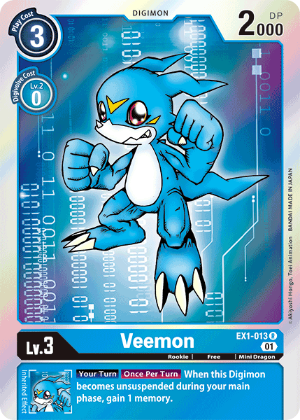 Veemon [EX1-013] [Classic Collection] 