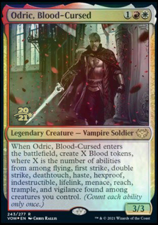 Odric, Blood-Cursed [Innistrad: Crimson Vow Prerelease Promos] 