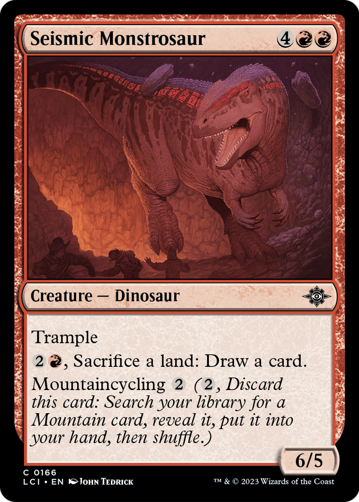 Seismic Monstrosaur [The Lost Caverns of Ixalan] 