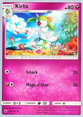 Kirlia (92/147) (Infinite Force - Diego Cassiraga) [World Championships 2017] 