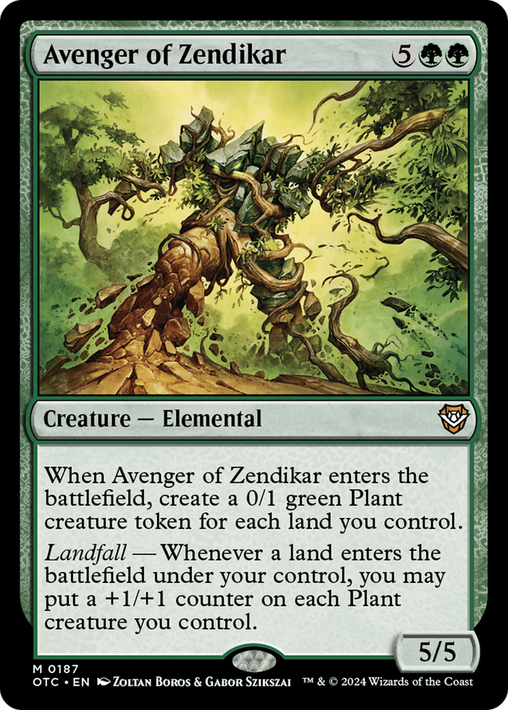 Avenger of Zendikar [Outlaws of Thunder Junction Commander] 