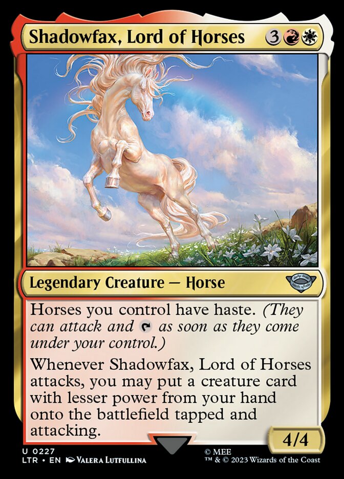 Shadowfax, Lord of Horses [The Lord of the Rings: Tales of Middle-Earth] 