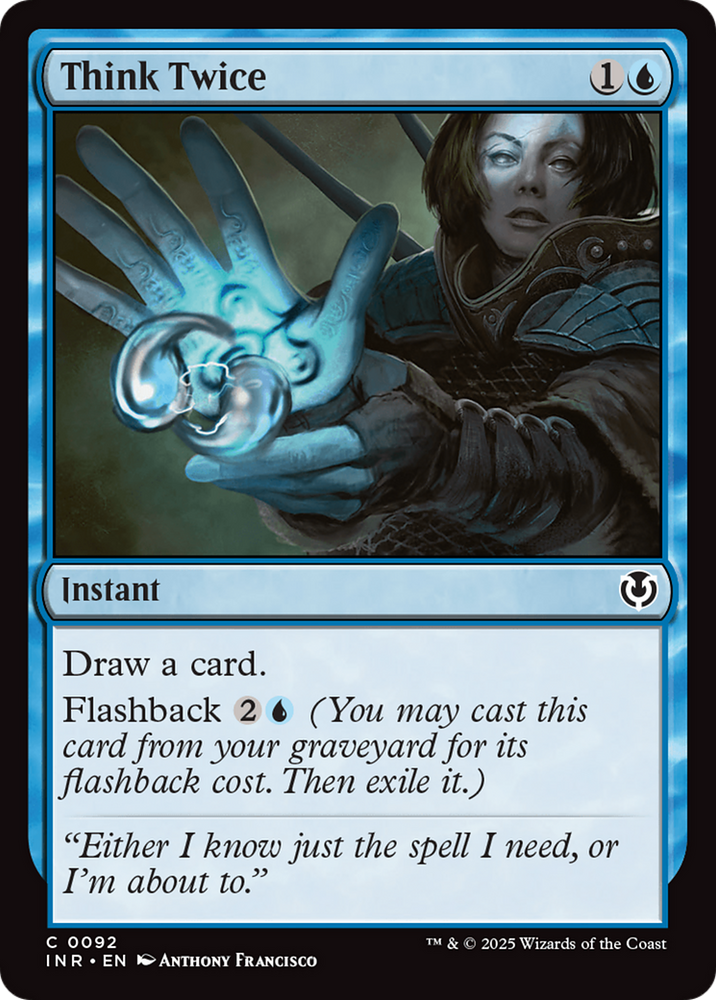 Think Twice [Innistrad Remastered] 