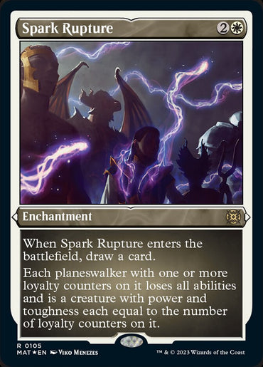 Spark Rupture (Foil Etched) [March of the Machine: The Aftermath] 