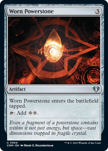 Worn Powerstone [Commander Masters] 