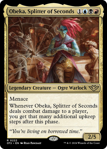 Obeka, Splitter of Seconds [Outlaws of Thunder Junction] 