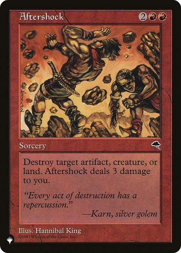 Aftershock [The List Reprints] 