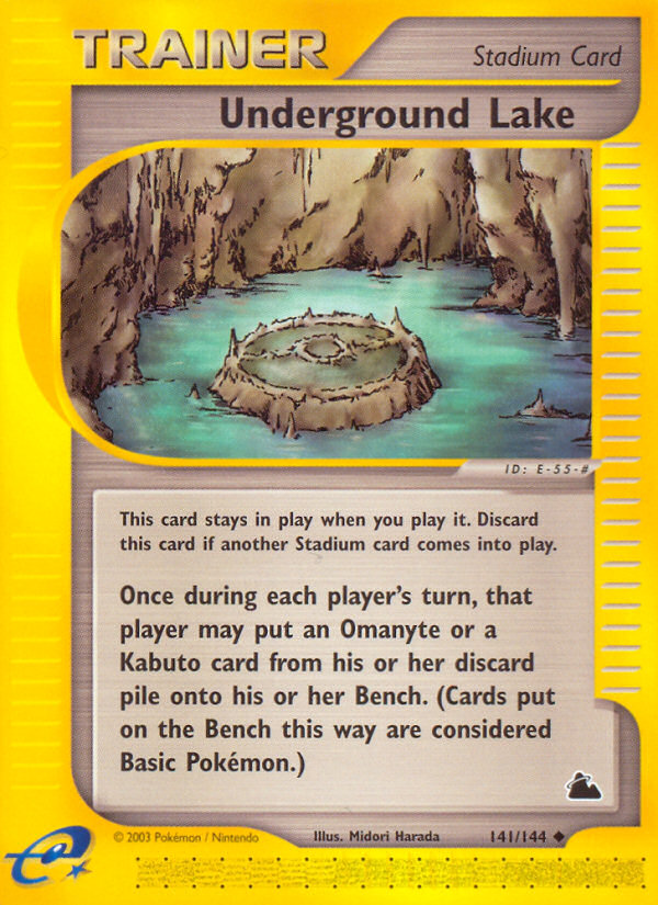 Underground Lake (141/144) [Skyridge] 