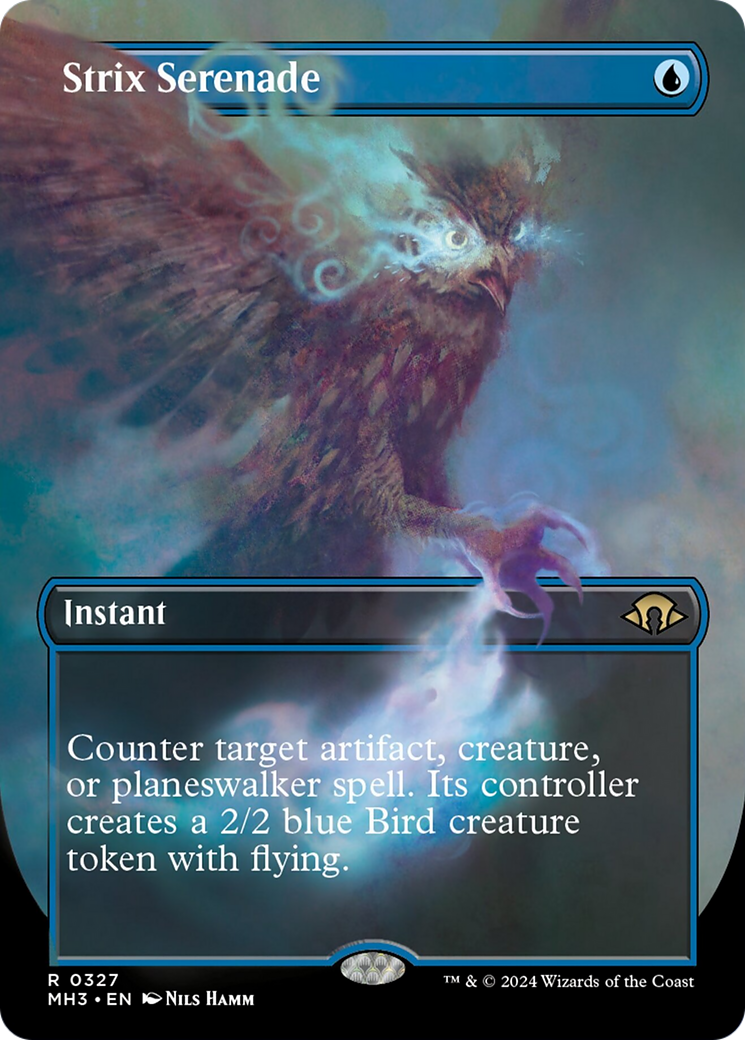 Strix Serenade (Borderless) [Modern Horizons 3] 