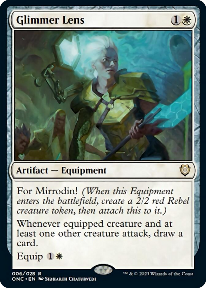 Glimmer Lens [Phyrexia: All Will Be One Commander] 