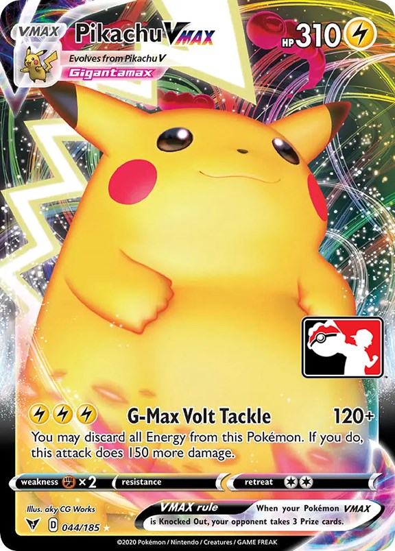 Pikachu VMAX (044/185) [Prize Pack Series One] 