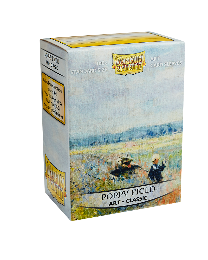 Dragon Shield: Standard 100ct Art Sleeves - Poppy Field (Classic) 