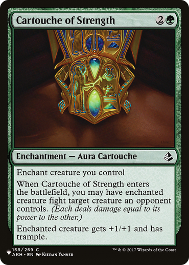 Cartouche of Strength [The List Reprints] 