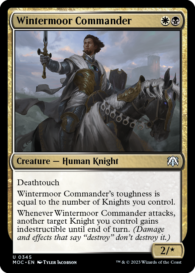 Wintermoor Commander [March of the Machine Commander] 