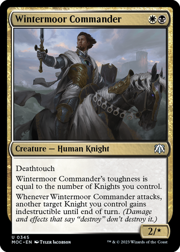 Wintermoor Commander [March of the Machine Commander] 