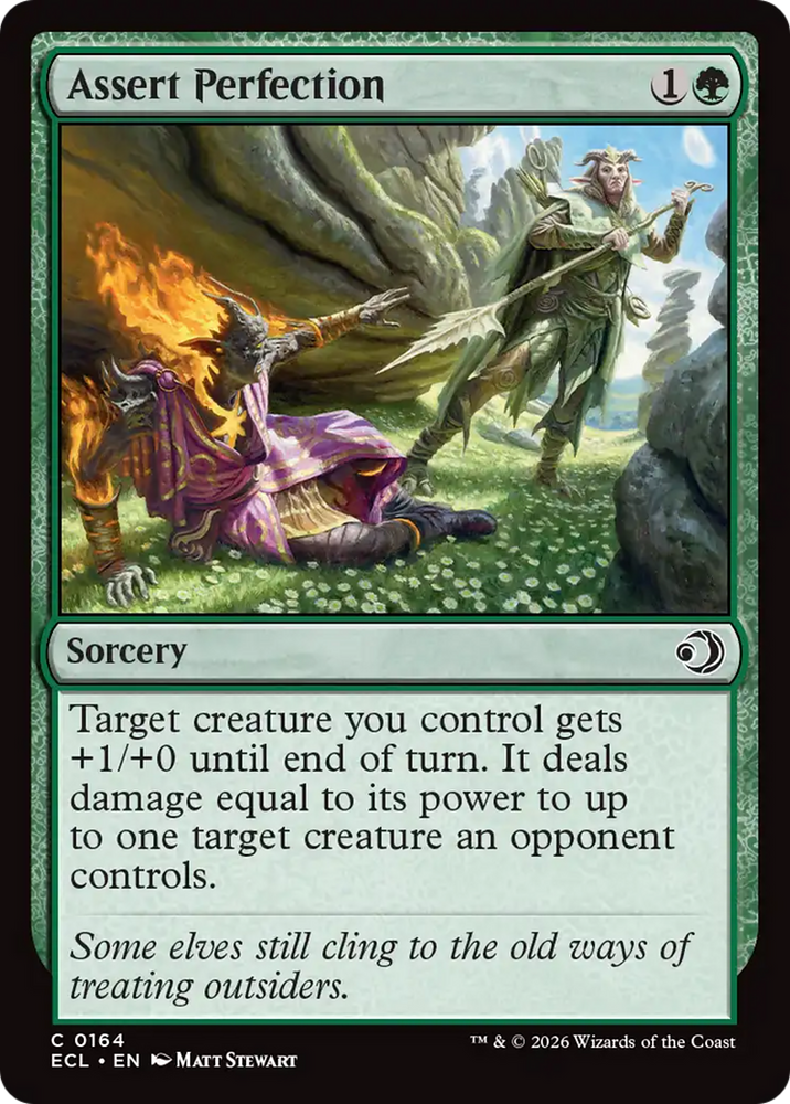 Assert Perfection [Lorwyn Eclipsed]