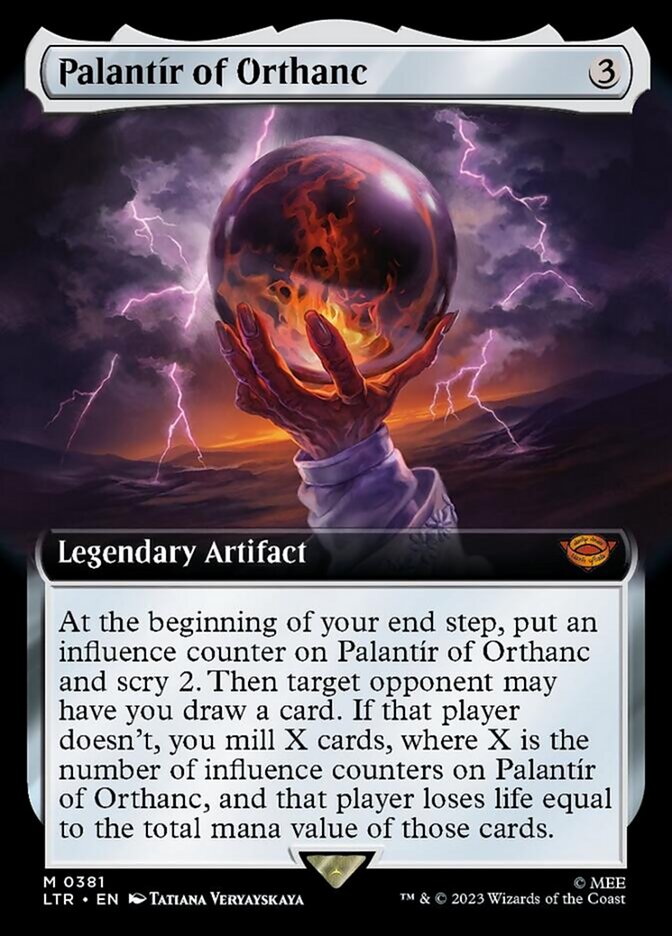 Palantir of Orthanc (Extended Art) [The Lord of the Rings: Tales of Middle-Earth] 