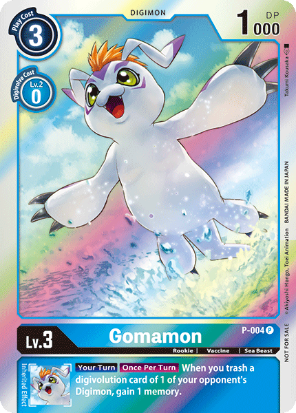 Gomamon [P-004] [Promotional Cards] 