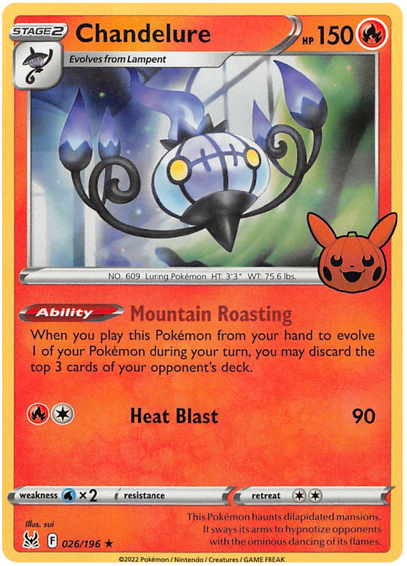 Chandelure (026/196) [Trick or Trade 2023] 