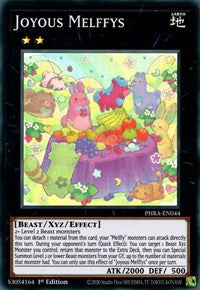 Joyous Melffys [PHRA-EN044] Super Rare 