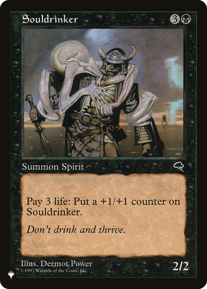 Souldrinker [The List Reprints] 