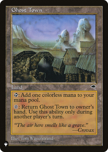 Ghost Town [The List Reprints] 