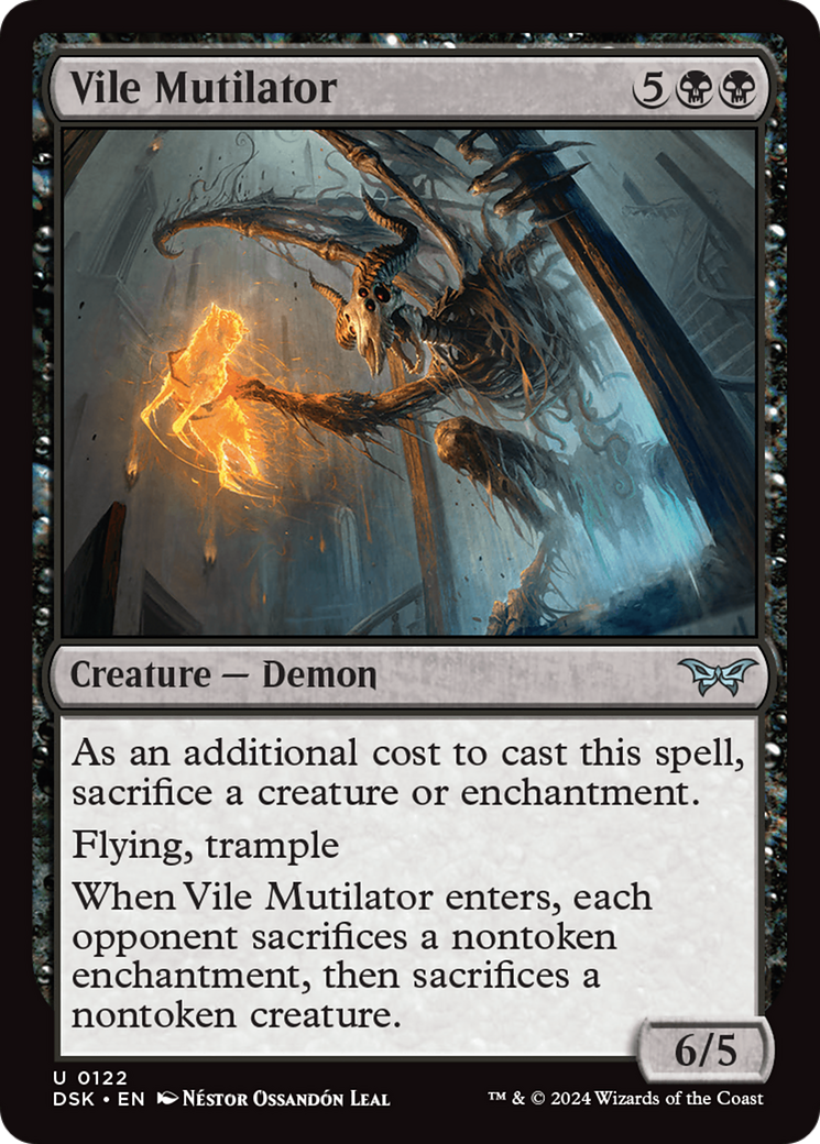 Vile Mutilator [Duskmourn: House of Horror] 