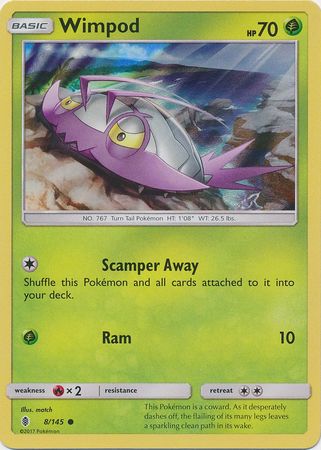 Wimpod (8/145) (Collection Promo) [Sun &amp; Moon: Guardians Rising] 