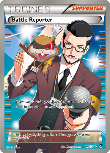 Battle Reporter (109/111) [XY: Furious Fists] 