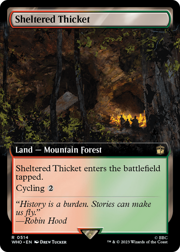 Sheltered Thicket (Extended Art) [Doctor Who] 