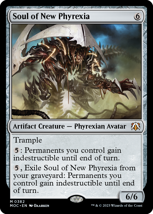 Soul of New Phyrexia [March of the Machine Commander] 